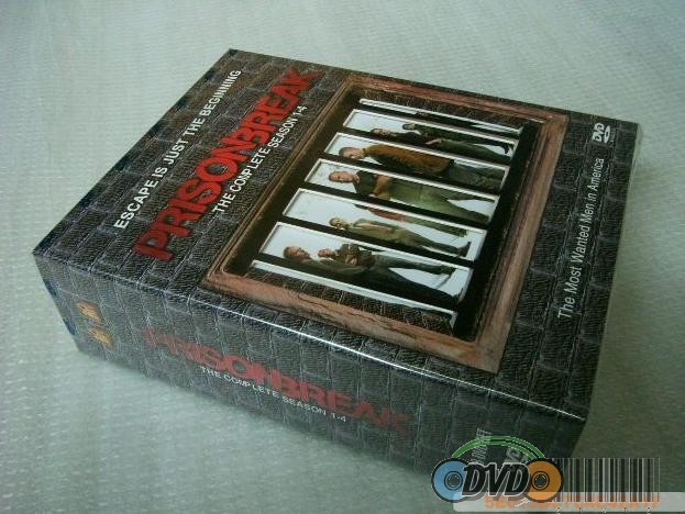 Prison Break COMPLETE SEASONS 1-4 DVD BOX SET ENGLISH VERSION