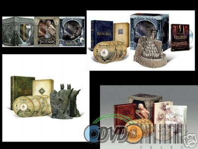 THE LORD OF THE RINGS- TRILOGY EXTENDED COLLECTOR 3 BOX SET NEW