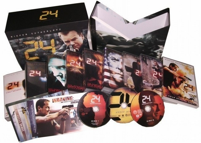 24 Hours Complete Seasons 1-8 DVD Box Set